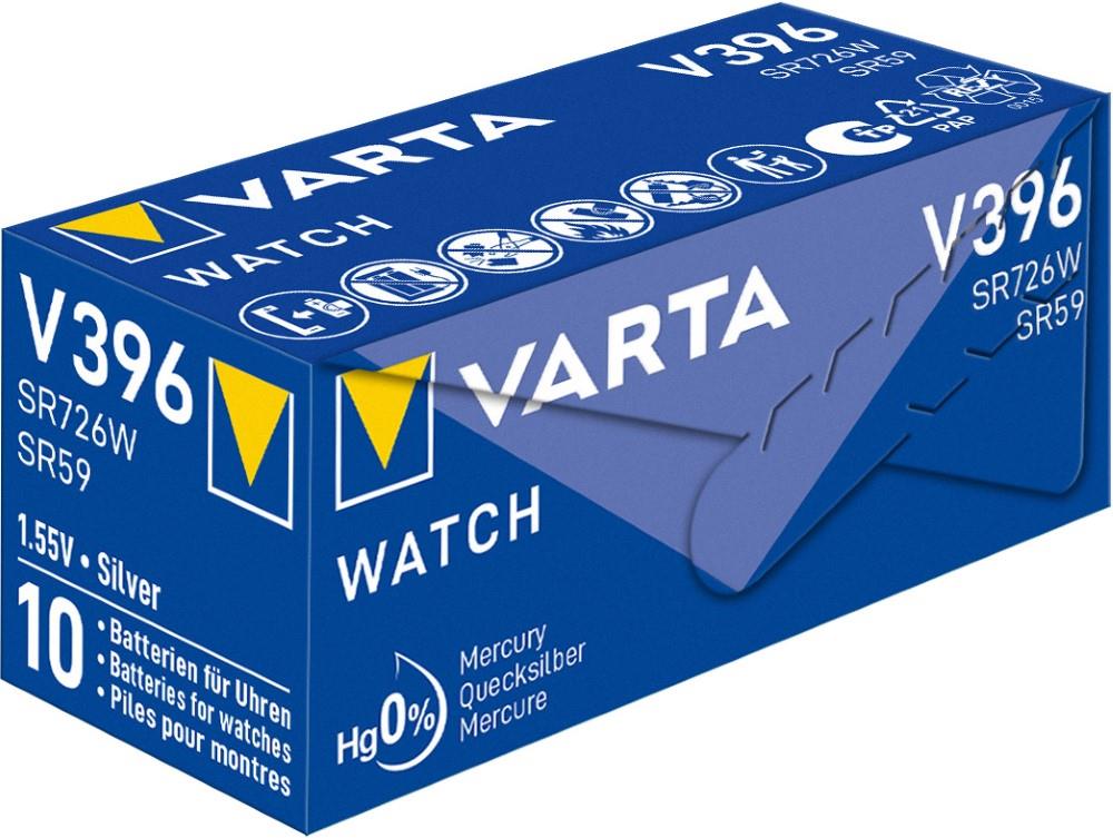 Varta 396 SR58 10 stuks in een doosje