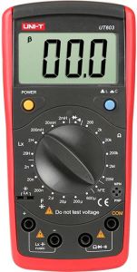 Inductie en capaciteitsmeter Professioneel digitaal UT603 - 6420314