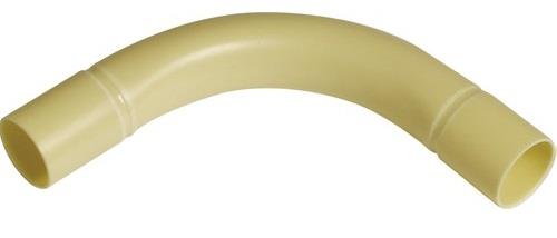 bocht PVC 3/4 25 stuks in zak BOCHT PVC CREME 3/4 25ST