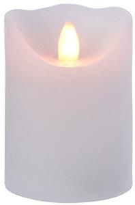 LED flakkerkaars 7x12cm wit - 5509410