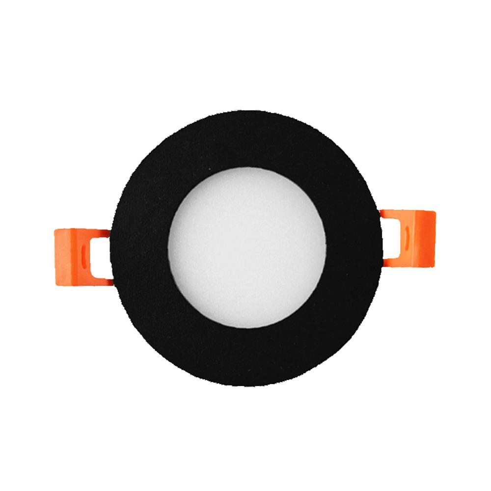 Enzo LED panel downlight 3W 3000K incl. driver zwart LED2600