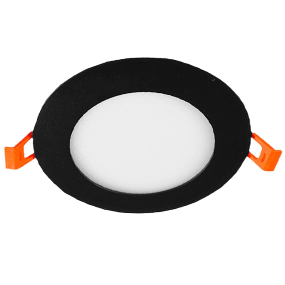 Enzo LED panel downlight 6W 3000K incl. driver zwart LED2610