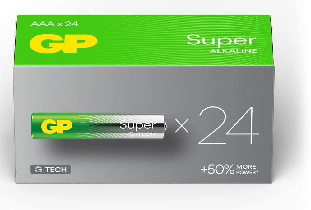 GP Super Alkaline batterij AAA doos(24) 3012292