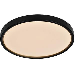 Enzo Nordlux LED Plafonniere Oja 29 zwart 17W 3000K 4000K 29cm 4802325