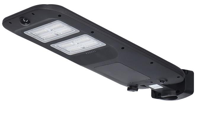 Enzo LED Solar Straatlamp 14W 4000K zwart + schemerschakelaar 5014120