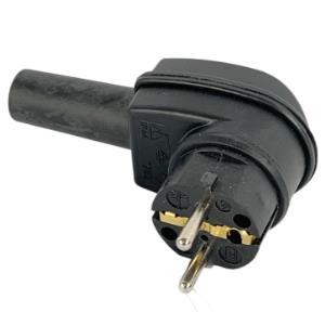 Enzo Kopp Randaarde stekker RUBBER haaks Kopp 6141195