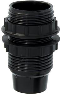Enzo Lamphouder E14 met 2xring zwart - 6042260