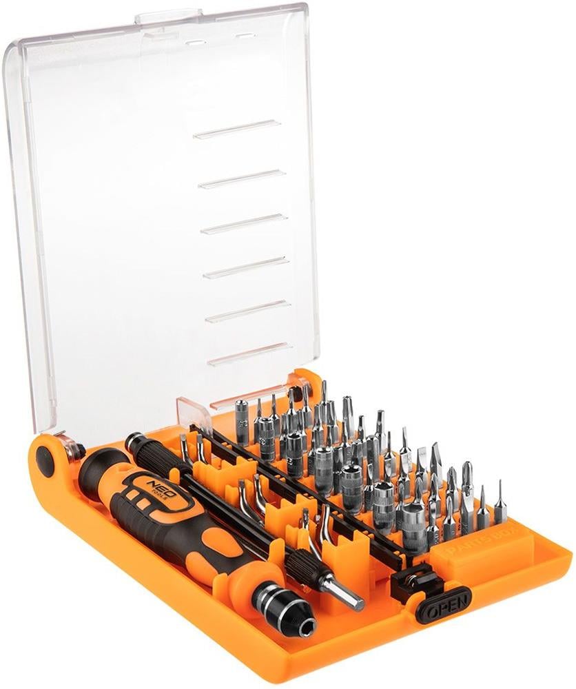Enzo Neo Schroevendraaierset precisie 53-delig koffer 6460062