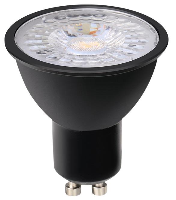Enzo LED spot GU10 230V 7-75W 60gr zwart 4000K dimbaar LED0652