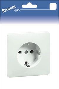 Enzo PEHA LW inbouw stopcontact RA enkel 6602214
