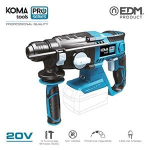 Enzo Koma tools accu boorhamer | 20V | SDS+ | zonder accu - 6490110