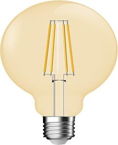 Enzo Nordlux LED Globe G95 E27 4 2-35W 2500K filament gold dimbaar 2760130