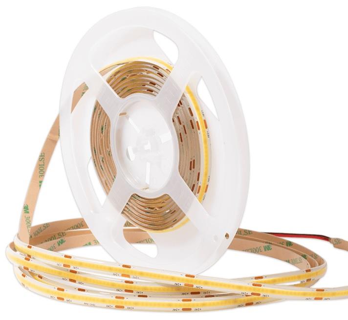 Enzo LED strip COB flex 5m 24V IP65 warm wit 3000K LED1201