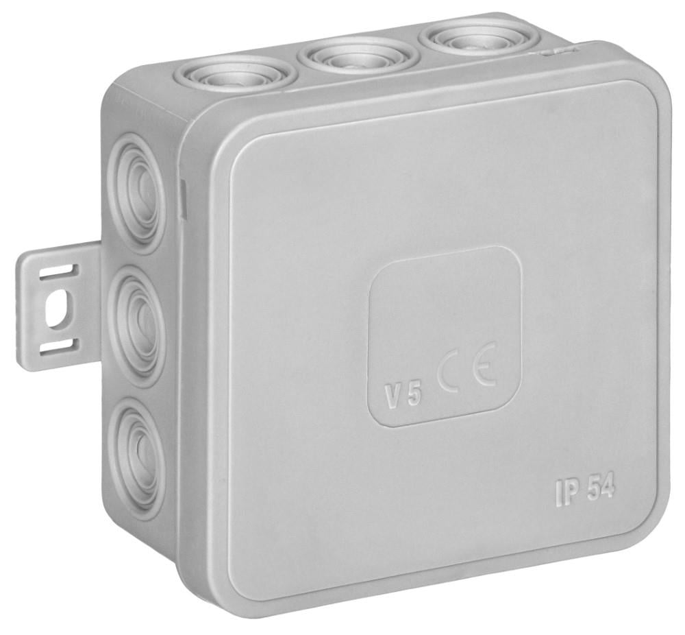 Orno Kabeldoos IP54 grijs vierkant 85x85x41mm - 4034057
