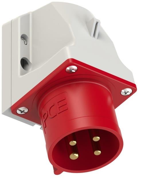 GP CEE 4P 32A 400V opb wcd rood met pennen 6313168