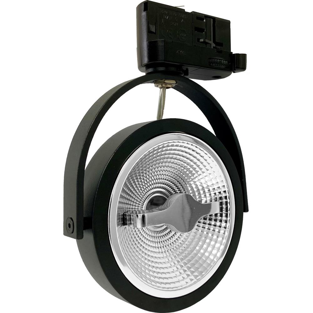 Interlight LED railspot 3-fase 30W zwart 36gr ColourPunch 5050710