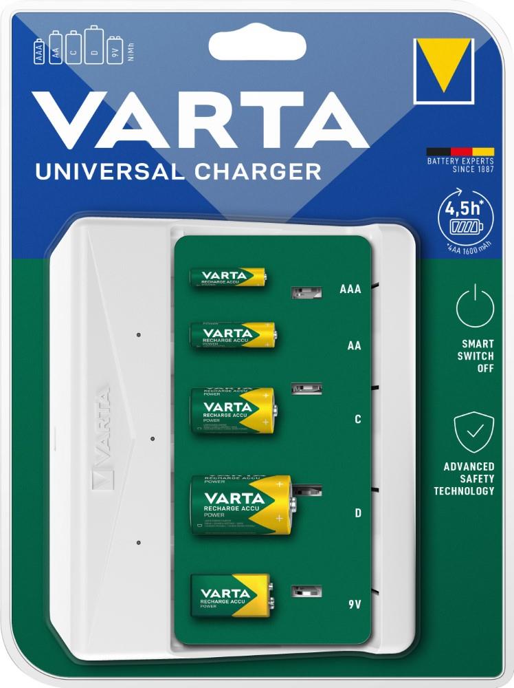 Varta Batterijlader universeel zonder batterijen 3512397