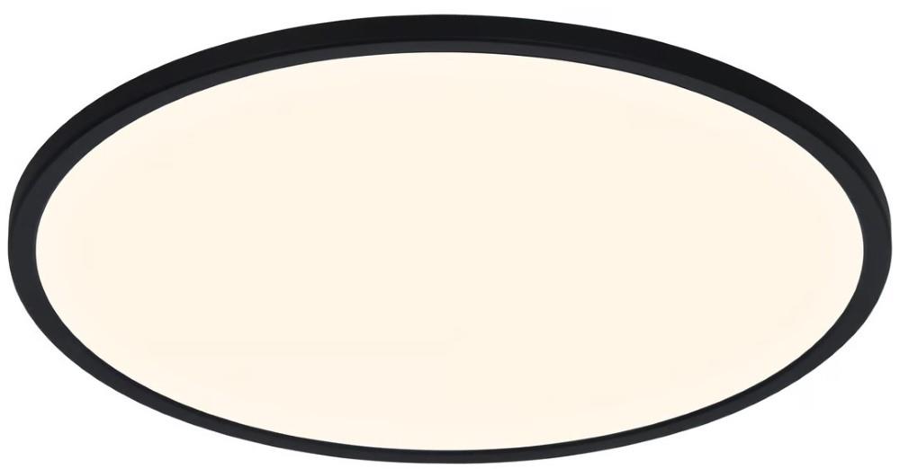 Enzo Nordlux LED Plafonniere Oja 42 zwart 24W 3000K 4000K 42cm 4802331