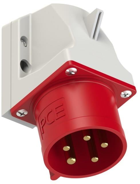 GP CEE 5P 32A 400V opb wcd rood met pennen 6313177