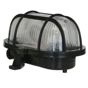 Nordlux Wandlamp Skotlampe Bulleye ovaal met korf zwart - 4800430