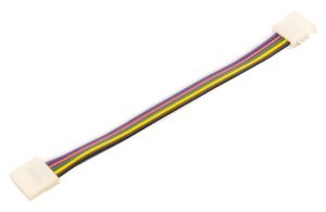 RGB-CCT Quick koppelstuk 6pin 12mm met 15cm draad - 4380220