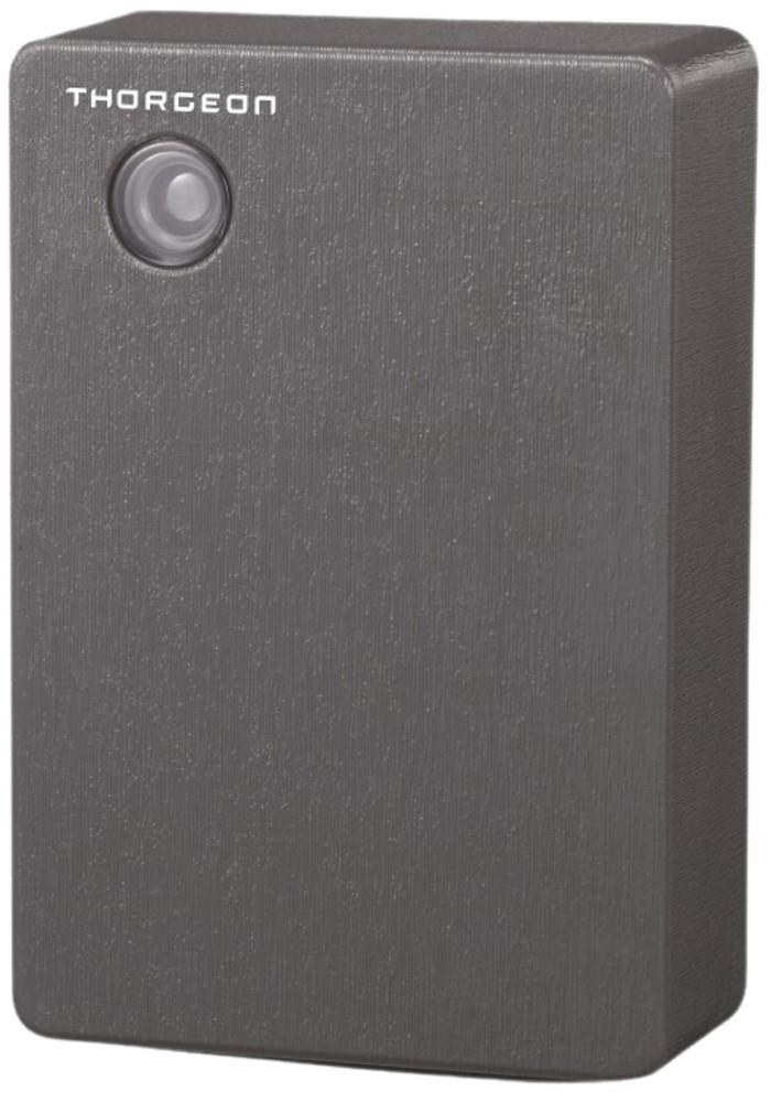 Enzo Thorgeon Schemerschakelaar opbouw 2-100 lux IP44 zwart 3900561