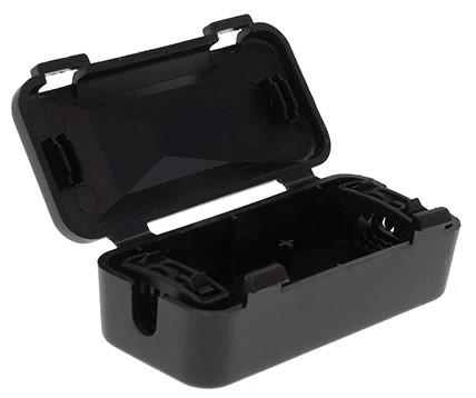 Enzo Kabelkoppeling IP22 mini zwart leeg 4016550