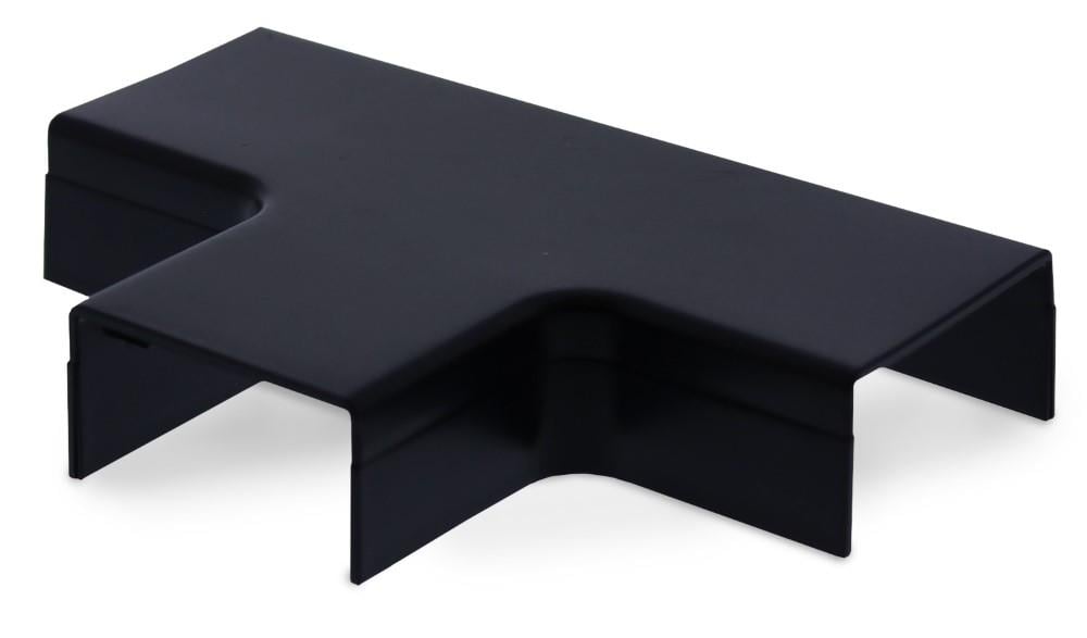 Enzo Canalit Systeem25 t-stuk met bodemstuk 25x13mm zwart 4745730