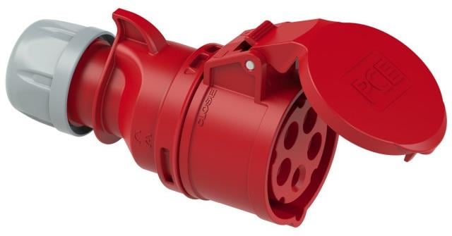 GP CEE 5P 32A 400V contra rood 6313172