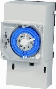Enzo Schakelklok op din rail analoog Paladin - 8364300