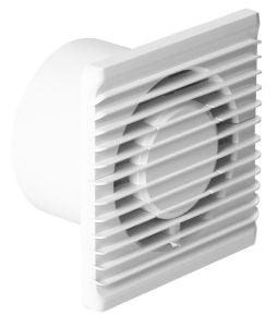 Enzo Orno Badkamer Toilet ventilator wit 100mm 8611000