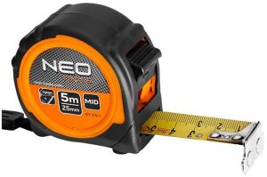 Neo Rolmaat - Meetband rubber 5 meter - 25 mm - 6453160
