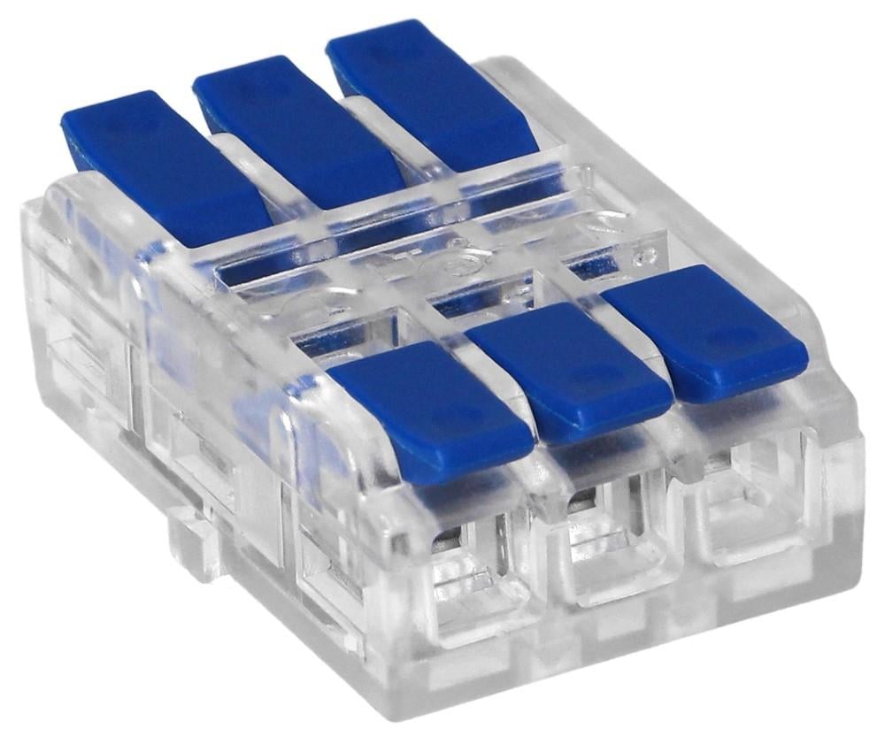 Enzo Orno Doorverbindklem hersluitbaar 3-voudig 0.75-4mm zak(9) 4047152