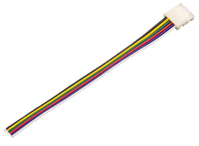 Enzo RGB-CCT Quick aansluitstuk 6pin 12mm met 15cm draad 4380210