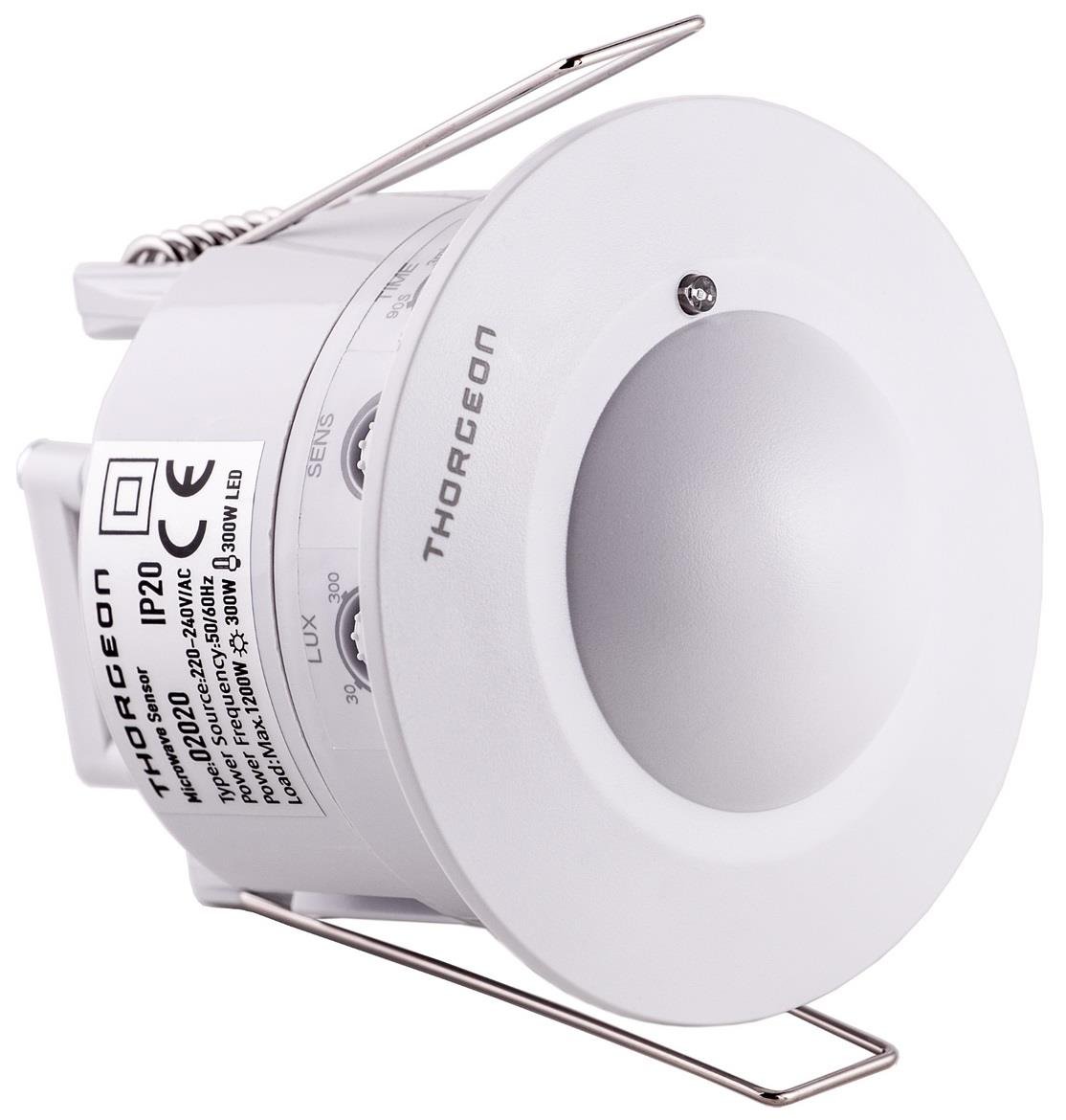 Enzo Thorgeon Radar bewegingssensor inbouw plafond 360 graden wit 3900544