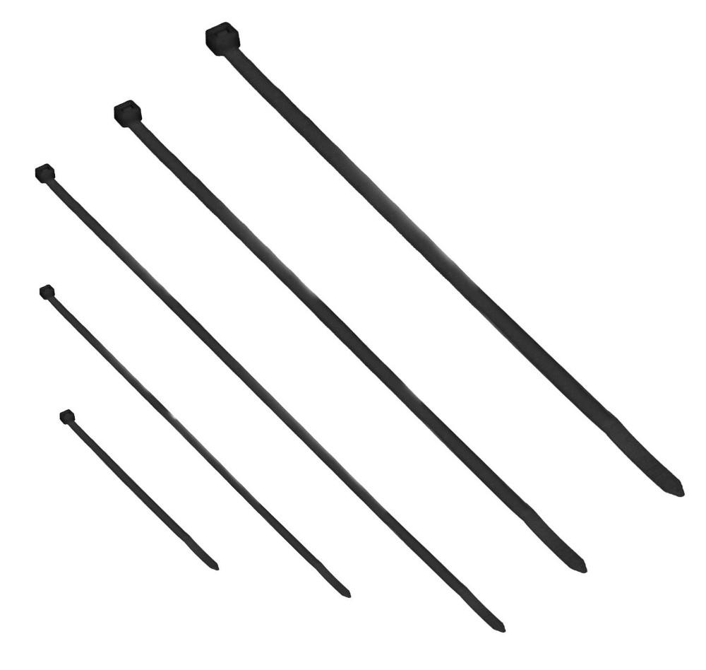 Enzo Orno Kabelbundelband 5x20 stuks assorti zwart zak(100) 4113445