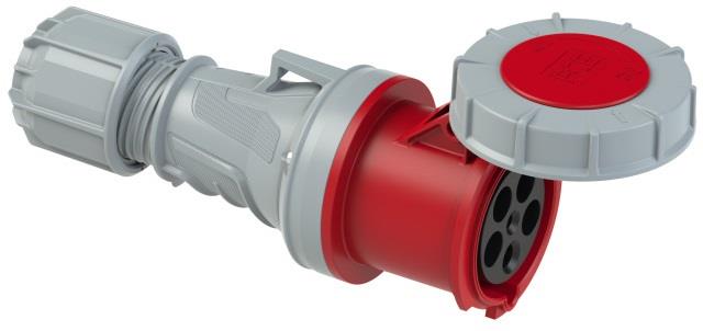 GP CEE 5P 63A 400V contra rood IP-67 6313182
