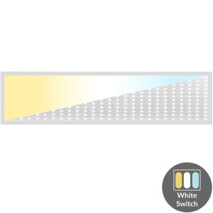 LED backlit paneel wit 120x30cm 36W 4500Lm Tri-White - 5016210