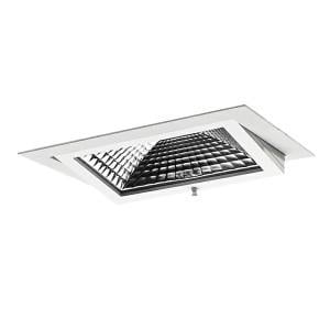 Nanna LED downlighter wit 26W 3000K rechthoekig model - LED2375