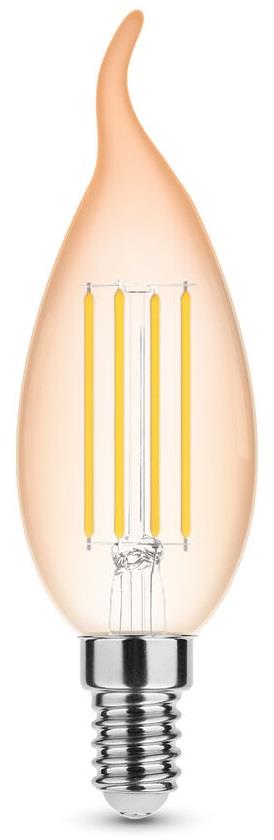 Enzo Modee LED tipkaars E14 4-28W 1800K filament amber dimbaar 2-pack LED7408