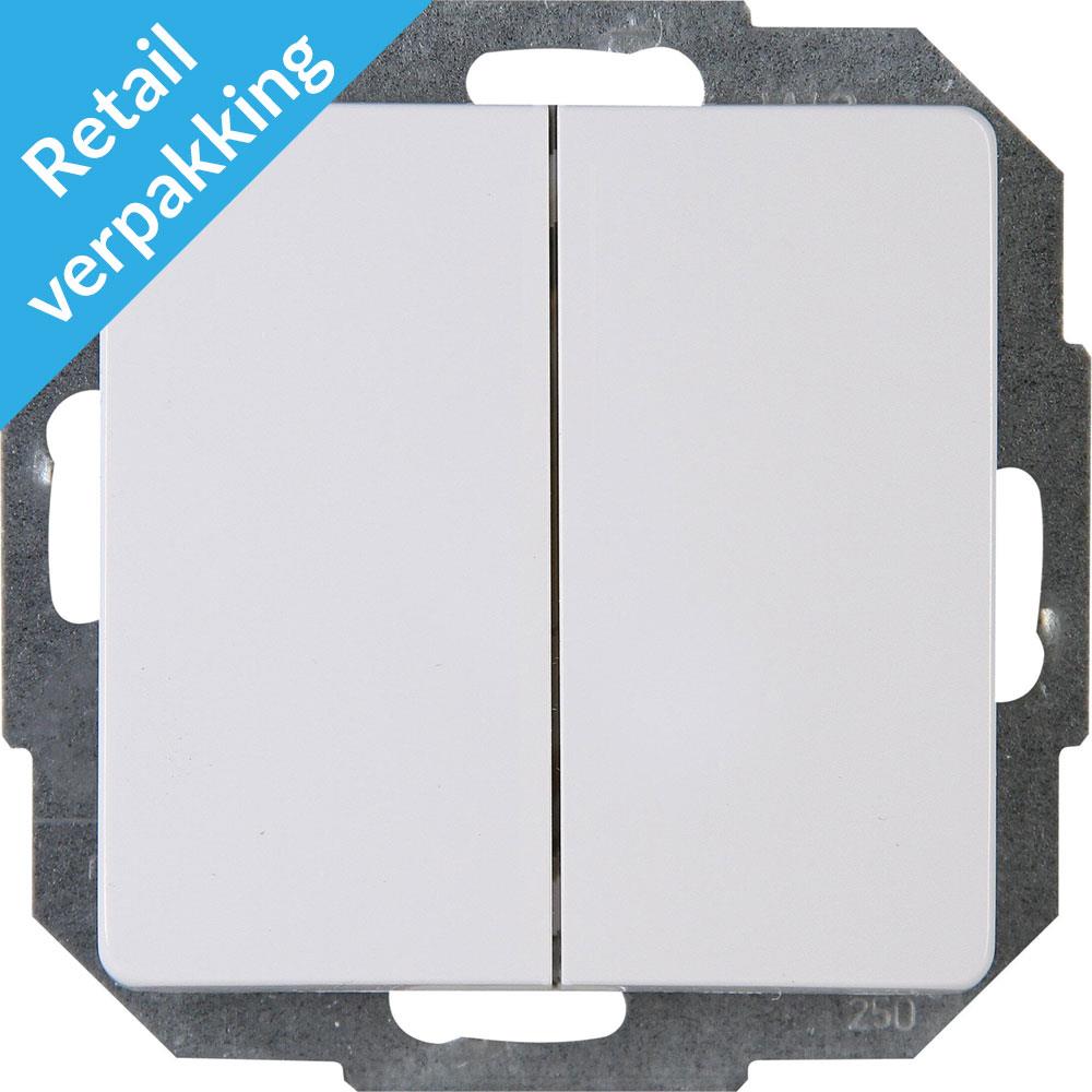 Kopp Paris arctic wit serieschakelaar + wip - 4625020