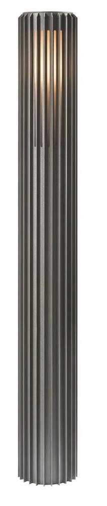 Nordlux Paallamp Aludra E27 zilver antraciet IP44 95cm - 4800844