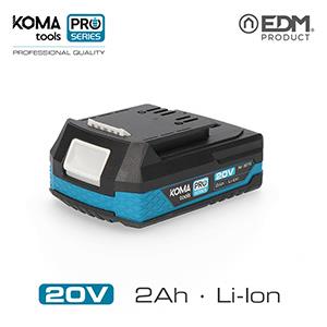 Heroplaadbare lithium batterij Koma Tools 08772 Pro Series