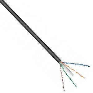 Enzo UTP CAT6 box 305m zwart massief OUTDOOR set 1381541