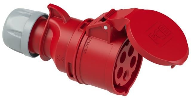 GP CEE 5P 16A 400V contra rood 6313158