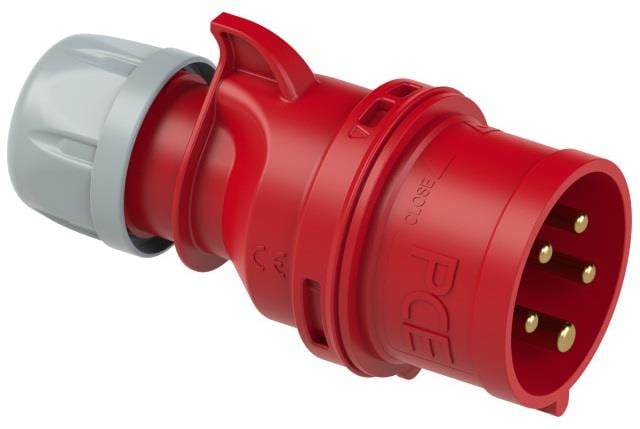 GP CEE 5P 32A 400V stekker rood 6313170