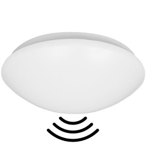 Plafondlamp ''Star'' - Plafonniere Geschikt voor 1x E27 - Led lamp met bewegingssensor - Binnenlamp Ø25cm - Ronde lamp
