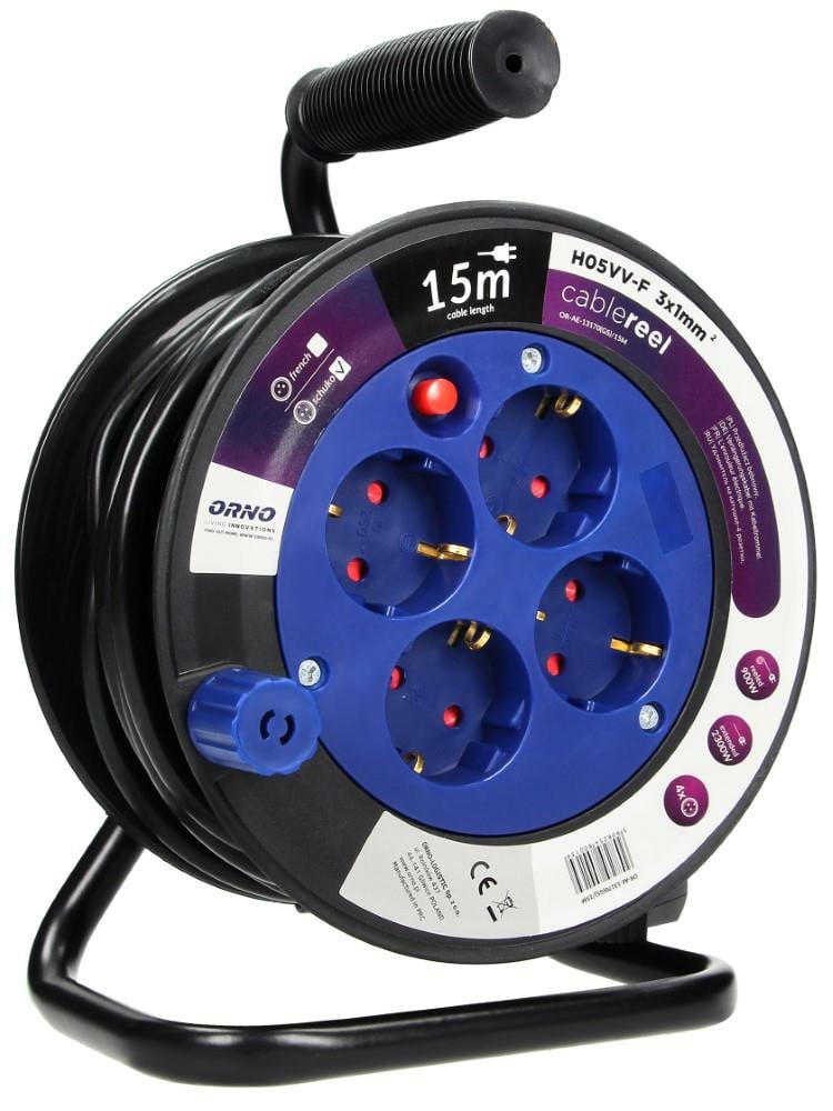 Enzo Orno Kabelhaspel H05 3x1 5qmm 15m mini 1167290