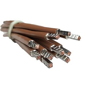 Draad 6qmm soepel 50cm bruin - 4000545
