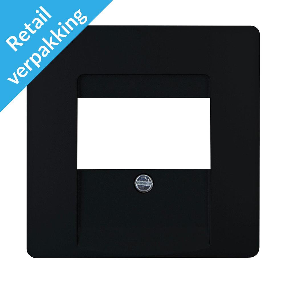 Enzo Kopp Paris mat zwart afdekplaat USB 4625270